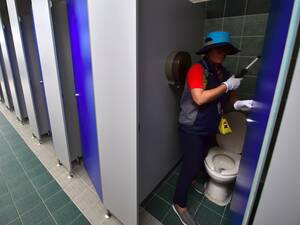 beach voyeur spy cam - Spy cam porn fears lead to daily public toilet inspections in Seoul | The  Independent | The Independent