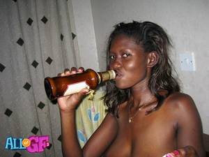 drunk black amateurs - 